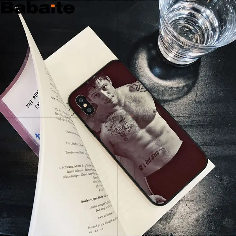 

Tom Hardy Popular Custom TPU Phone Cover for Apple iPhone 8 7 6 6S Plus X XS MAX 5 5S SE XR Cover 12 mini 12ProMax