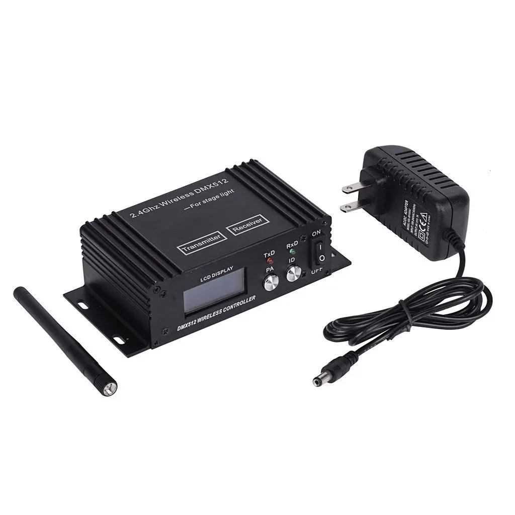 9 шт. DMX512 DMX Dfi DJ 2 4G беспроводной ЖК дисплей 8 приемников и 1 передатчик управления