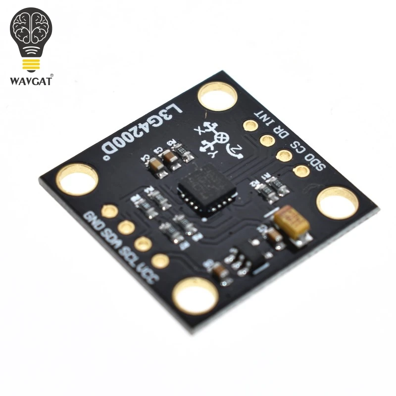 WAVGAT GY 50 L3G4200D Тройная ось гироскопа Модуль датчика угловой скорости IIC / SPI протокол