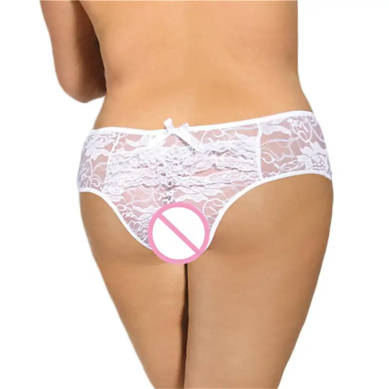 Лидер продаж женские пикантные Открытые трусики промежность Большие размеры