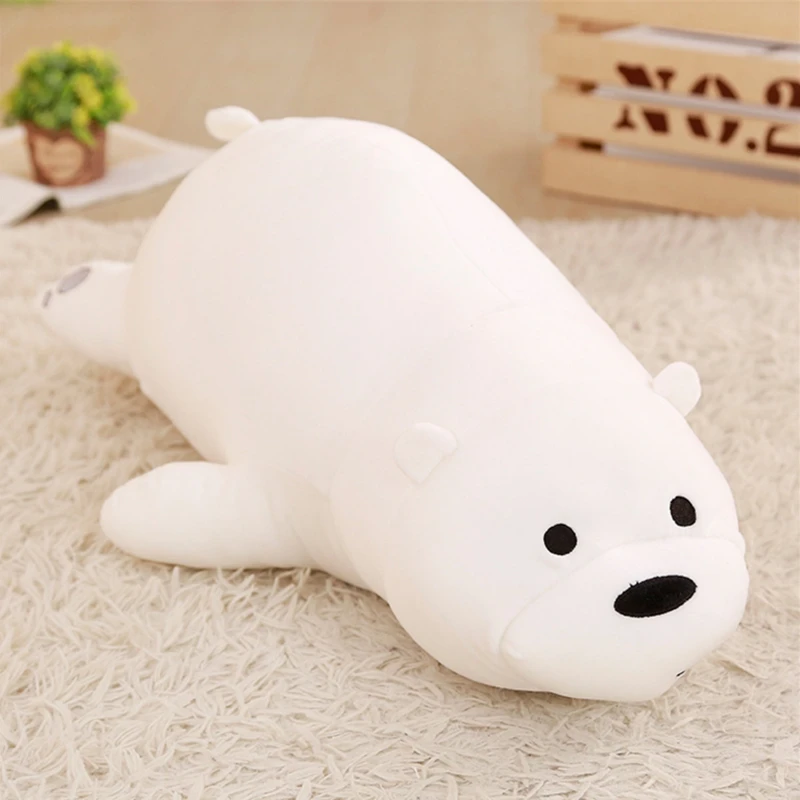 Новая горячая распродажа 50 90 см Kawaii мультяшный коричневый медведь панда три