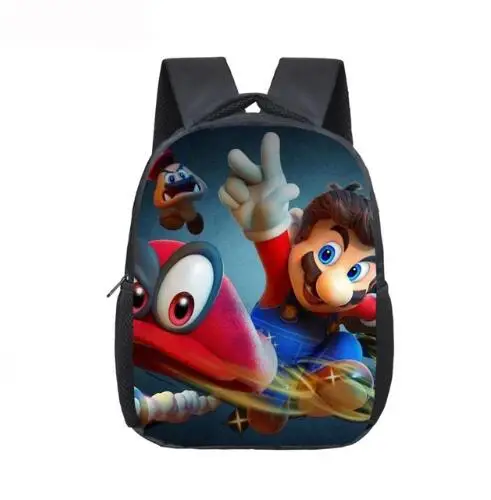 12 дюймов Super Mario Bros Sonic Boom Hedgehogs школьные сумки для детского сада книг Детская сумка