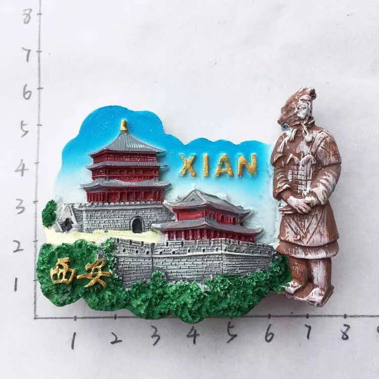 Shaanxi Xi'an достопримечательность старинная городская стена терракотовые воины и