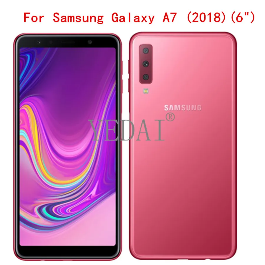 Yedai для samsung Galaxy A7 2018 чехол бренд ультра тонкий прозрачный мягкий ТПУ защитный
