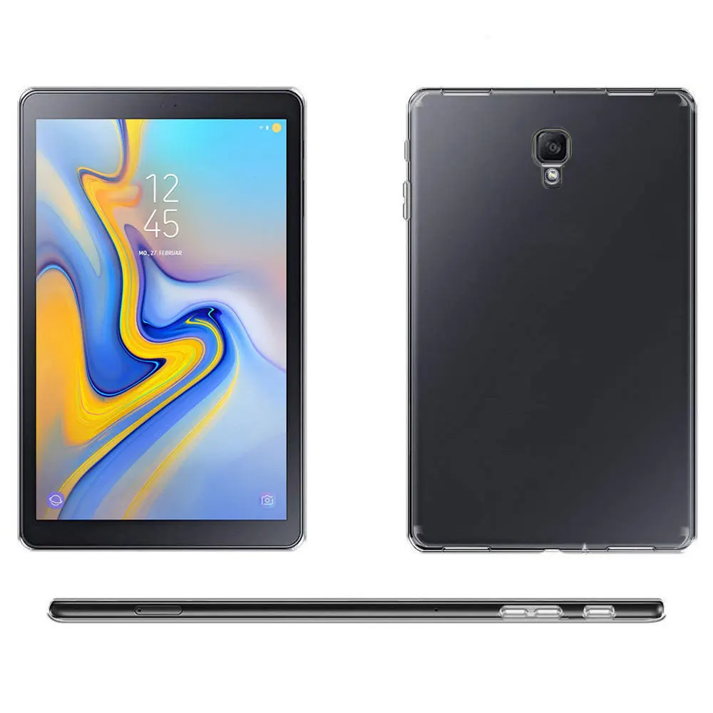 Чехол для Samsung Galaxy Tab A A2 10 5 дюйма 2018 см T590 T595 прозрачный чехол из ТПУ планшета