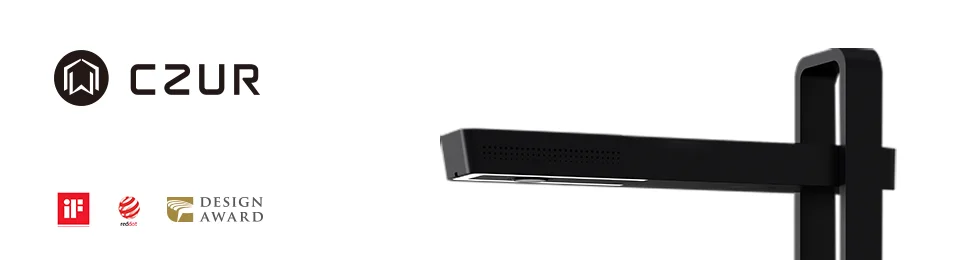CZUR Aura Pro Портативный складной 14MP книга сканер документов Max A3 размер с умным OCR Led Настольная лампа для семьи Дома Офиса
