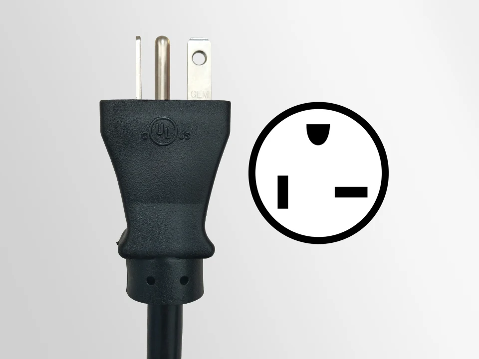YKS-ESNES Портативный зарядное устройство для электромобиля SAE J1772 16A(Национальная ассоциация владельцев электротехнических 6-20 штекер 5 м Level2