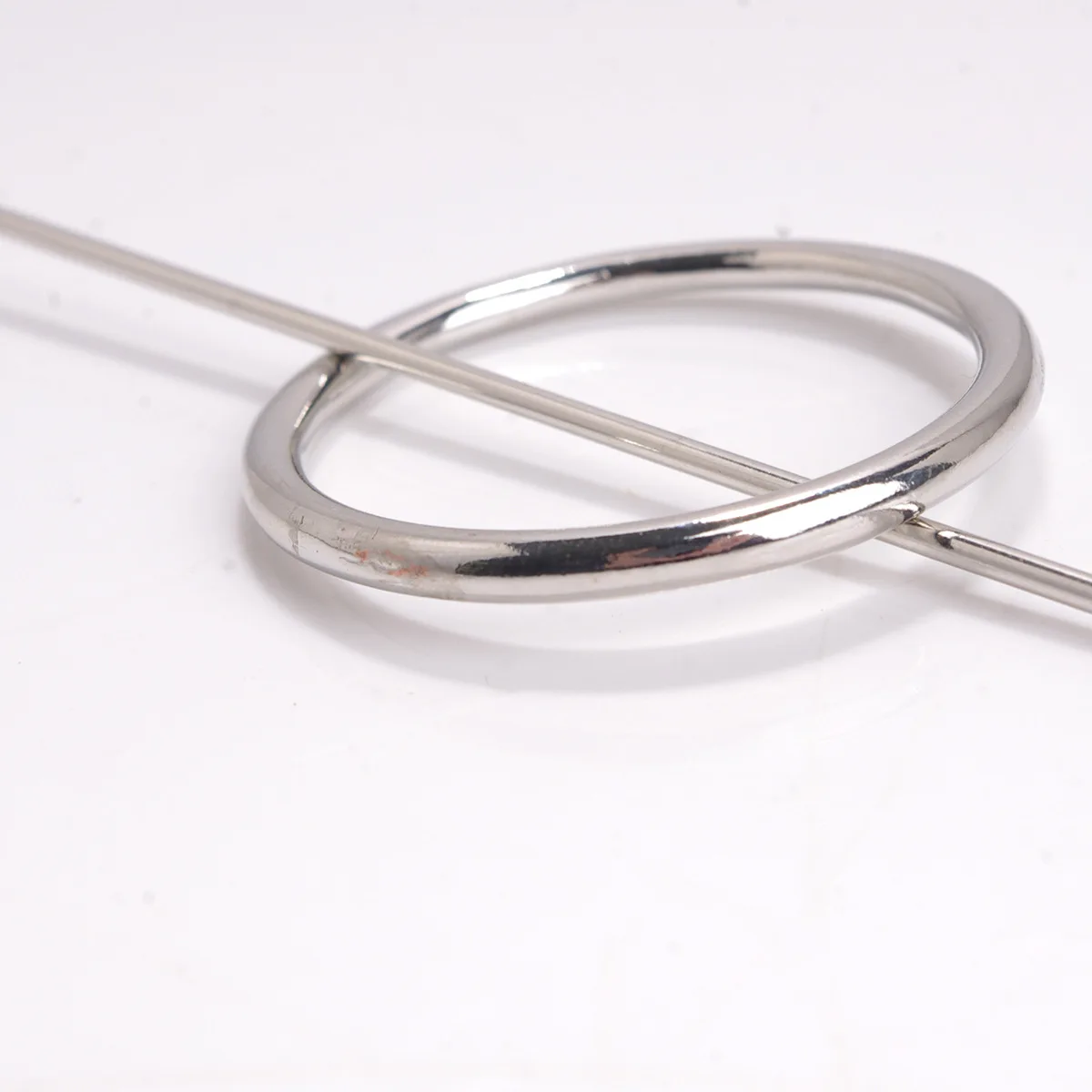 Fashion hair accessories geometric round hollow hairpin headwear circle jewelry |