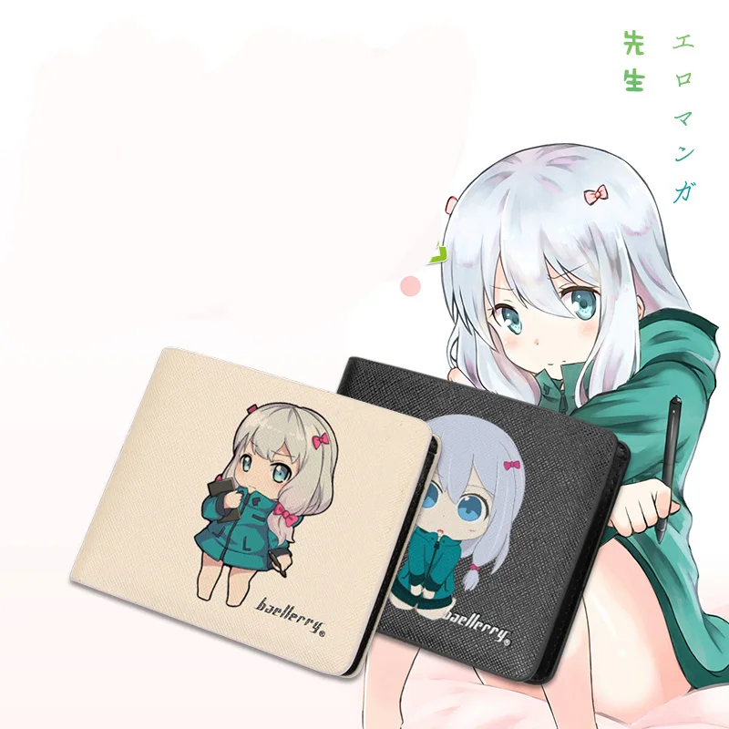 Новый Кошелек с изображением японского аниме &quoteromanga-Sensei&quot Izumi Sagiri мультяшный