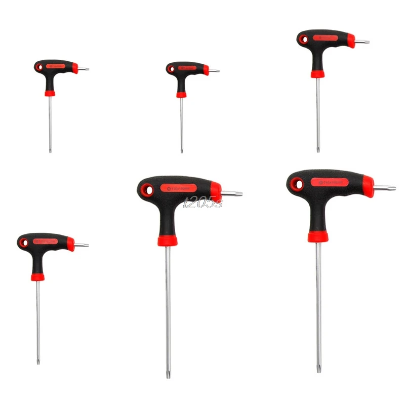 Т образная рукоятка Torx и шестигранный ключ Отвертка Инструмент для отвертки