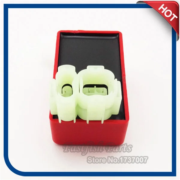 Круглый гоночный AC CDI Box 6 Pin для GY6 50cc 125cc 150cc скутер картинг Багги Квадроцикл