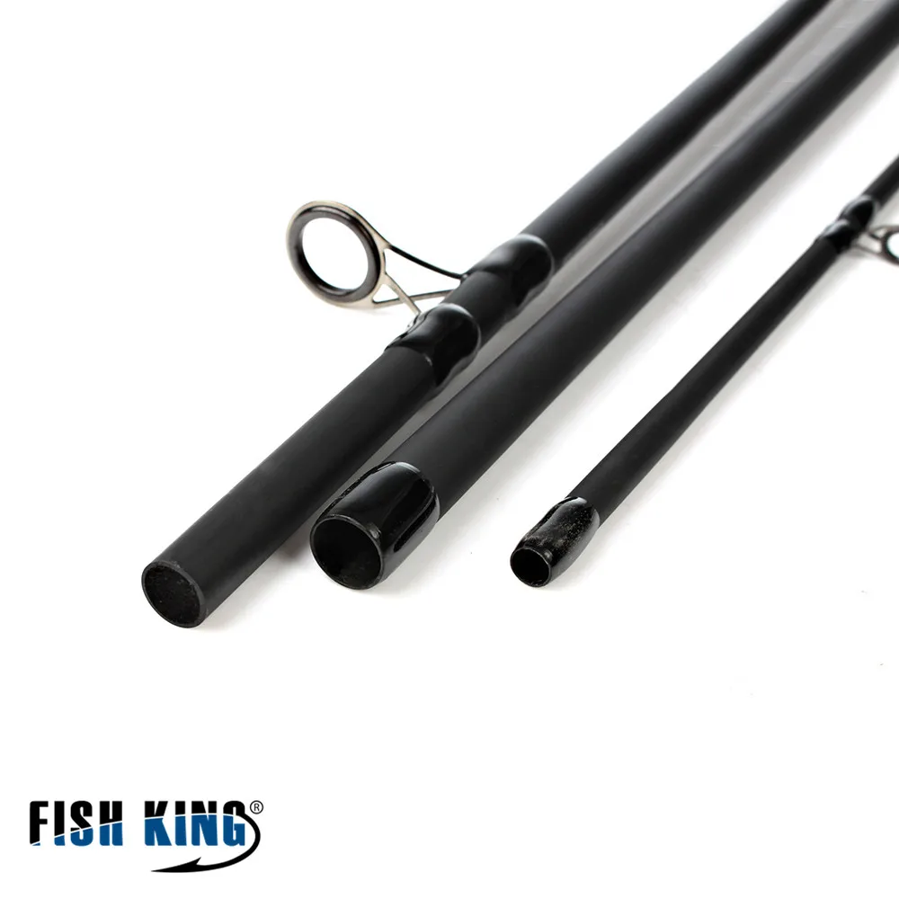 Фидер FISH KING, высокоуглеродистая супермощная 3 секции, 3,6 м, 3,9 м, вес приманки 40-120 г, фидер, удочка, фидер