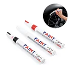 Ручка для рисования автомобиля, водостойкая масляная ручка-маркер на колесо, протектор резины, 1 шт.