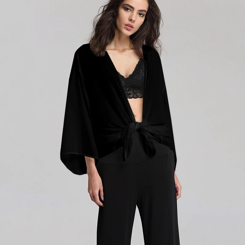 Женская шифоновая блузка с рукавом летучая мышь и круглым вырезом|blusas style|chiffon