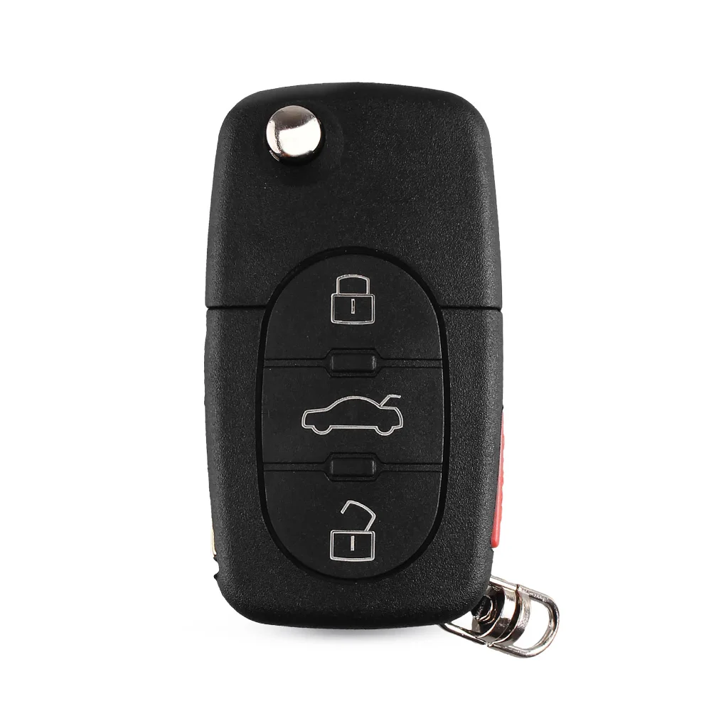 Чехол книжка KEYYOU для VW Passat Jetta Golf Beetle 4/3 с дистанционным управлением кнопками