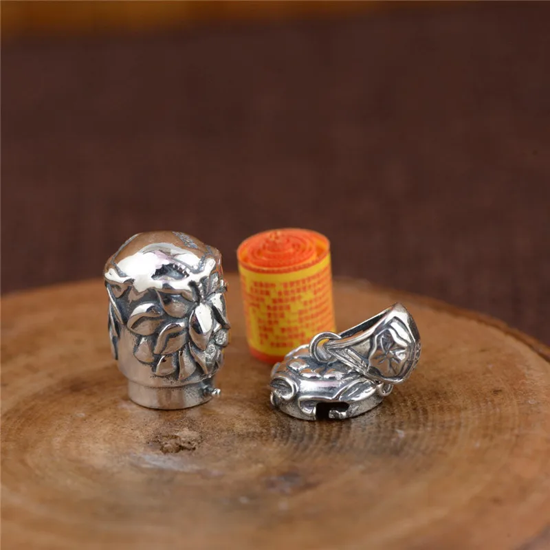 925 искусственные подвески винтажный кулон Будды ожерелье буддийский молитвенный