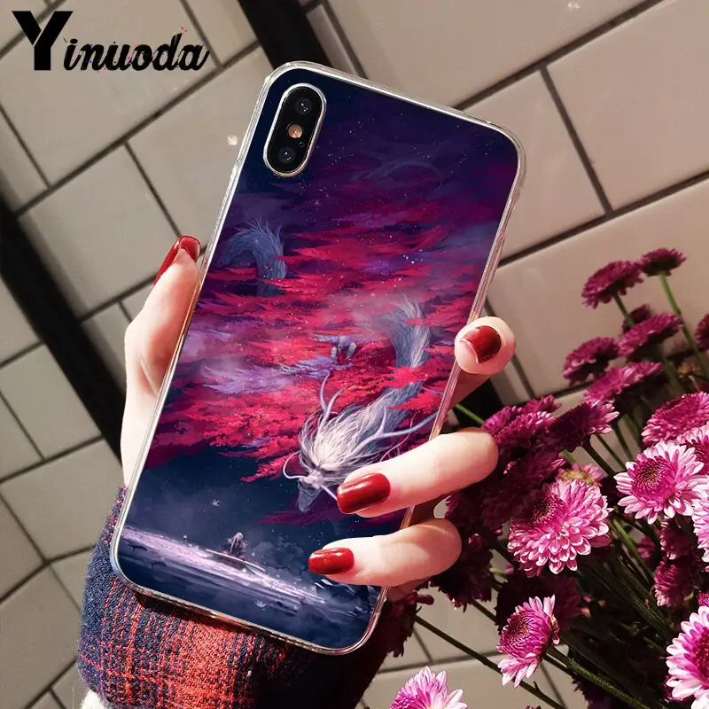 11pro MAX китайский стиль Дракон Мягкий Силиконовый ТПУ чехол для телефона iPhone 5 5Sx 6 7
