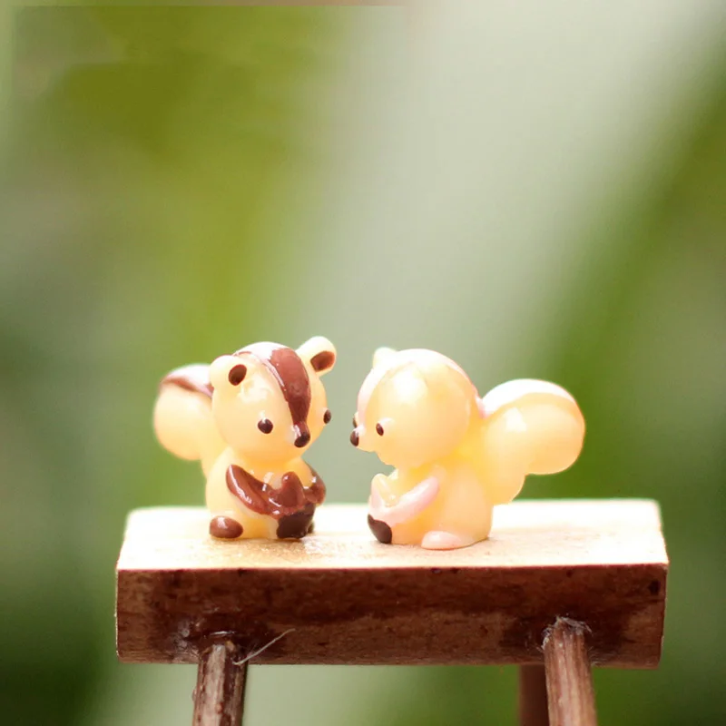 Миниатюрные миниатюрные животные BAIUFOR сказочный сад миниатюры микро пейзаж из