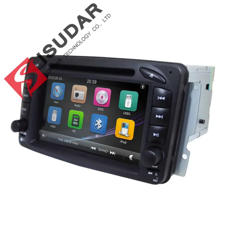 Isudar Автомагнитола 2 Din с Сенсорным 7 Дюймовым Экраном Для Автомобилей