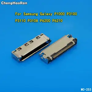 ChengHaoRan 2pcs Micro USB Port Jack Dock Socket Plug For Samsung Galaxy P1000 P3100 P3110 P3108 P6200 P6210 Charging Connector