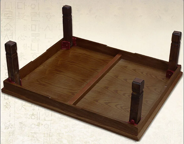 Корейский журнальный столик прямоугольная мебель в античном азиатском стиле 90