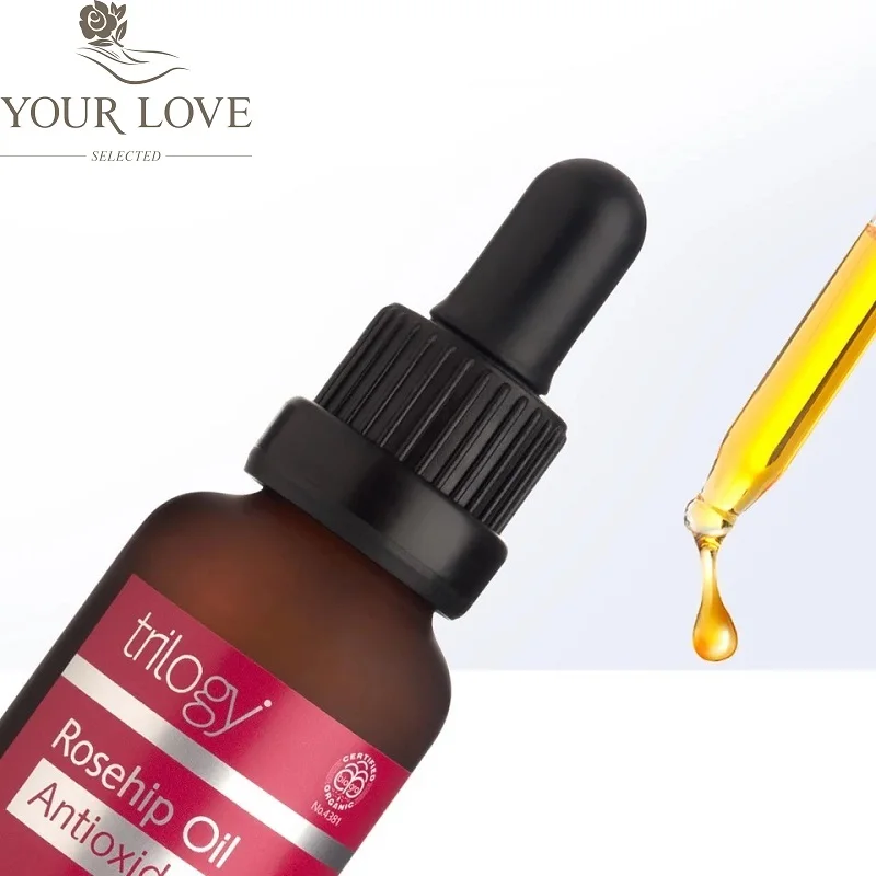 

NewZealand Trilogy Organic Rosehip Oil Antioxidant+ for Scars Fine lines Wrinkles Stretch marks Improve skin elasticity firmness