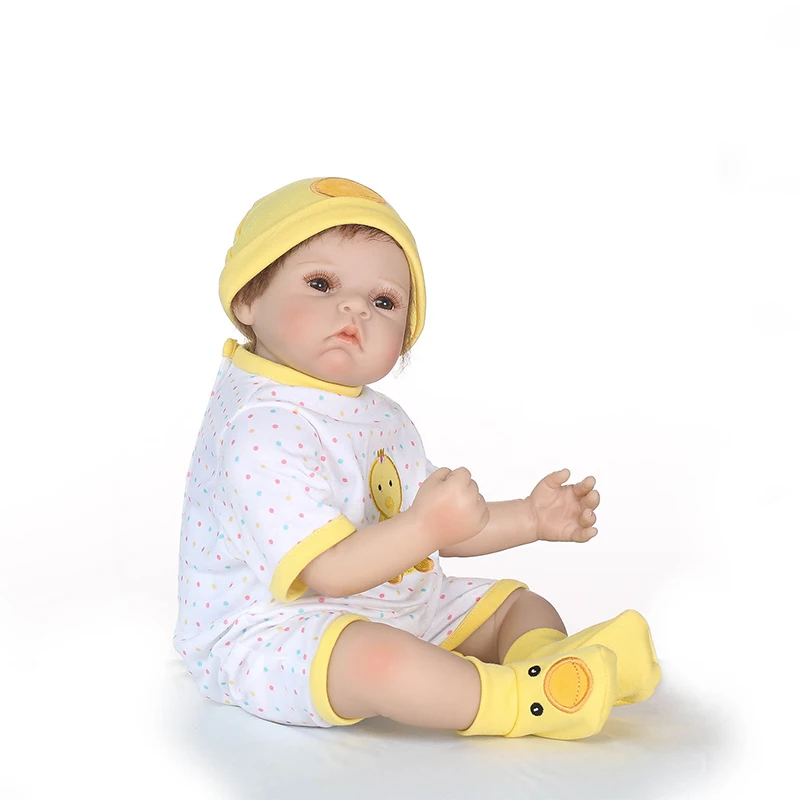 Кукла Reborn Nicery Мягкая силиконовая для мальчиков и девочек 20-22 дюйма 50-55 см | Игрушки