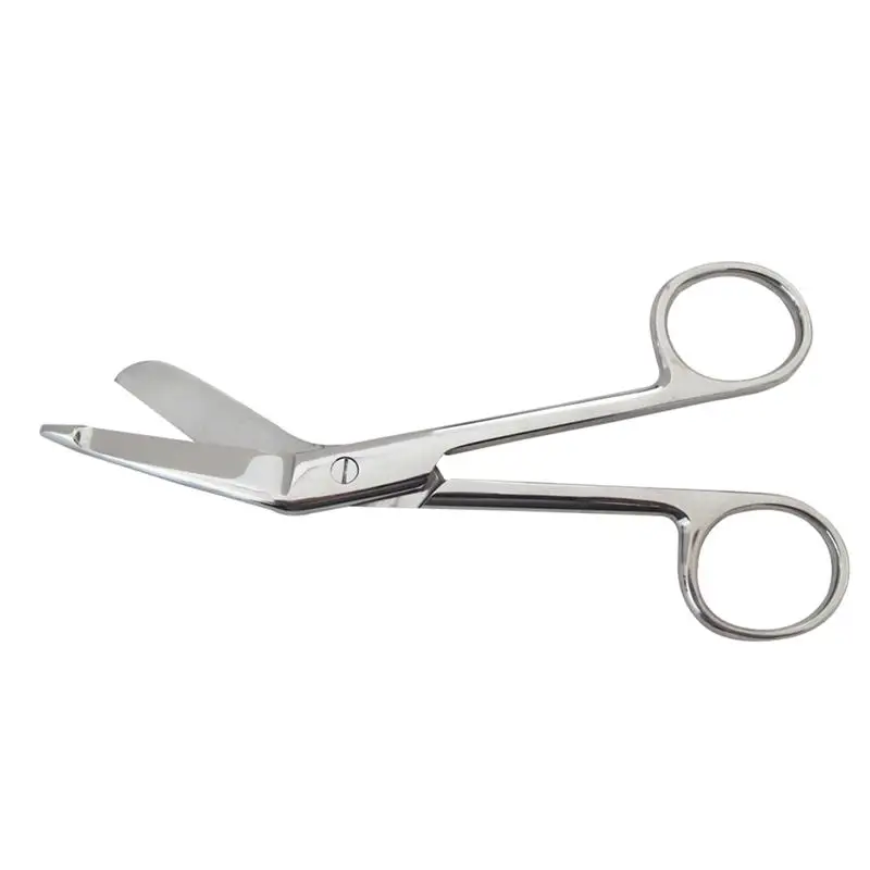 

Stainless Steel Bandage Scissors 14cm 18cm Nursing Scissors for Medical Home Use
