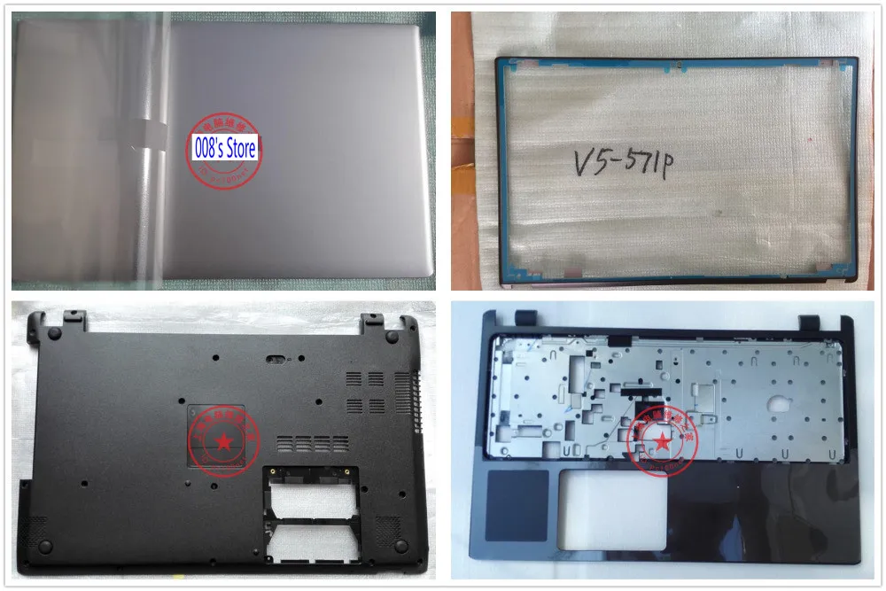 Новинка для acer Aspire V5 V5-571P V5-531P V5-531PG V5-571PG MS2361 Топ задняя крышка/панель/Palmrest верх/низ чехол/ЖК-дисплей Сенсорный экран