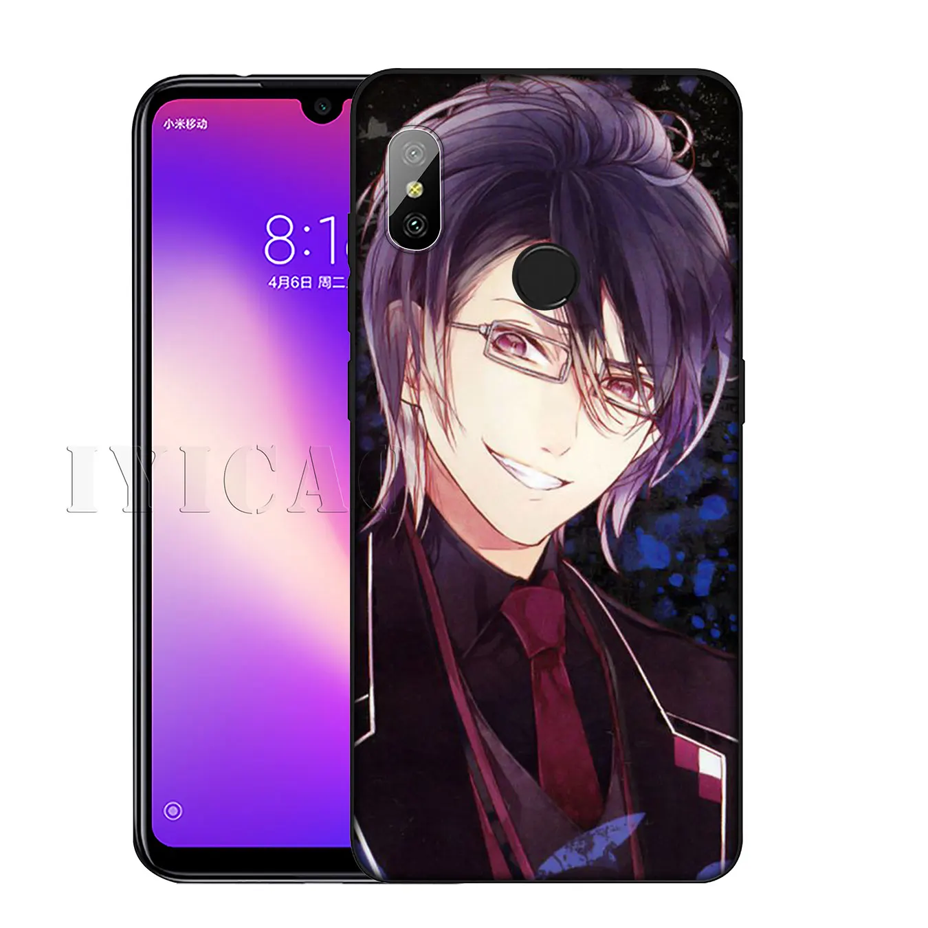 Мягкий силиконовый чехол IYICAO Diabolik Lovers Japan Anime для Xiaomi Redmi K30 K20 8A 7A 6A 5A S2 GO Note 8 8T 7 5 6 Pro |