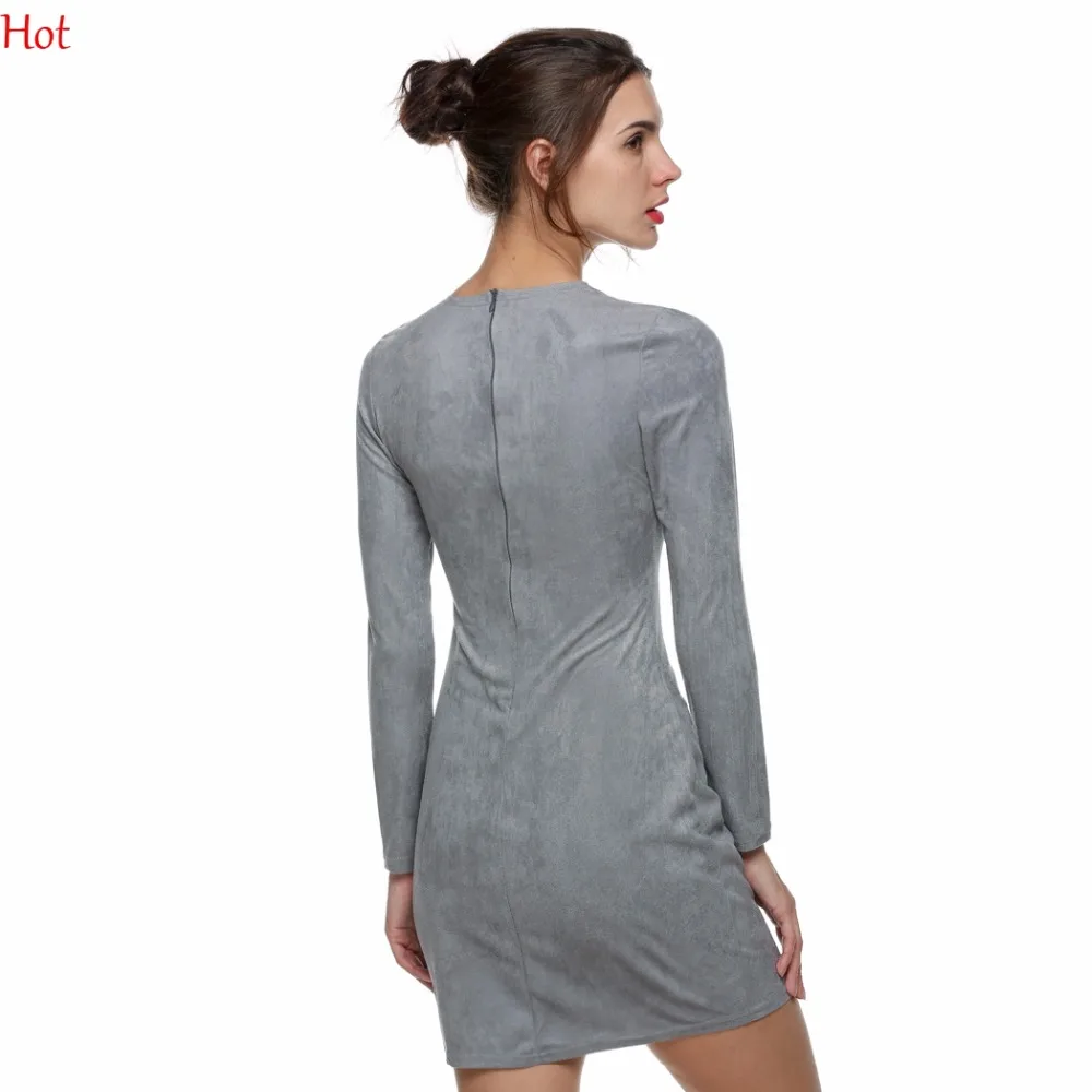 2016 с длинным рукавом Тонкий вечерние платье сексуальное Клубное Vestido туфли