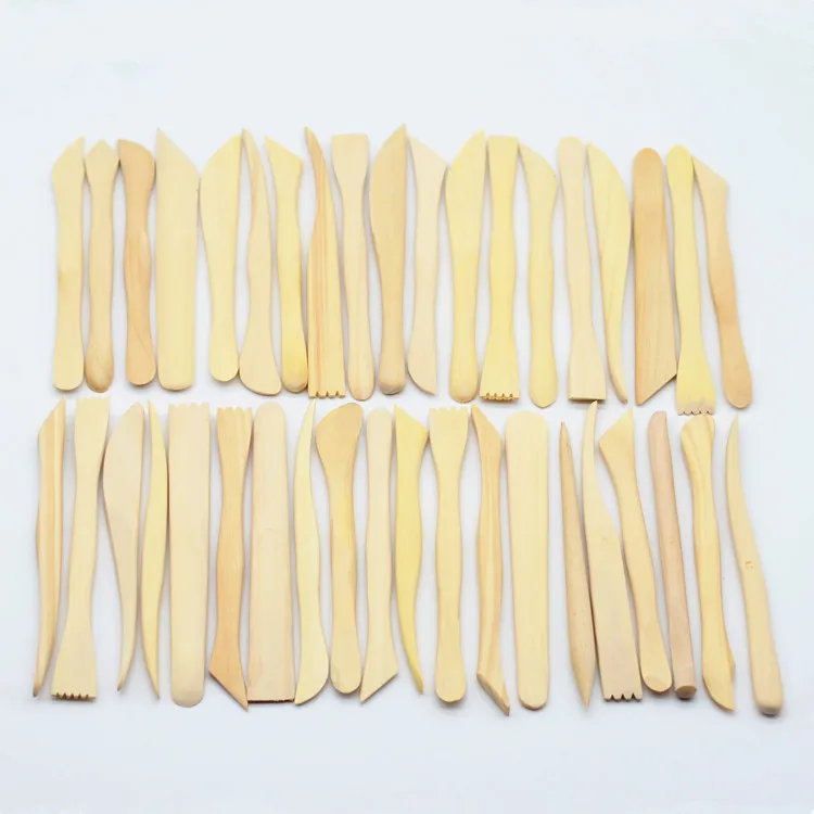 38 шт. как показано дерево нож для укладки лепка цветная глина пластилин