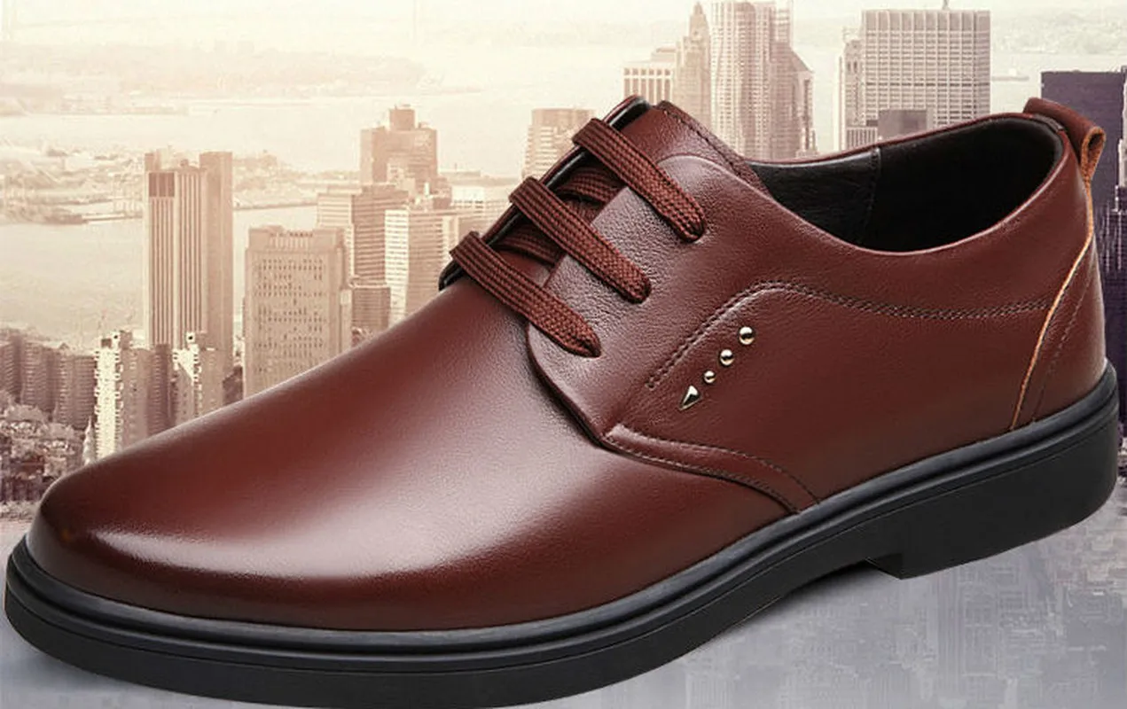 2019 г. обувь из натуральной кожи мужская весенние модельные туфли в деловом стиле