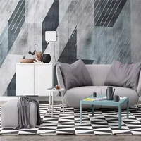 decorative wallpaper modern simple abstract style line geometry background wall decoration painting mural