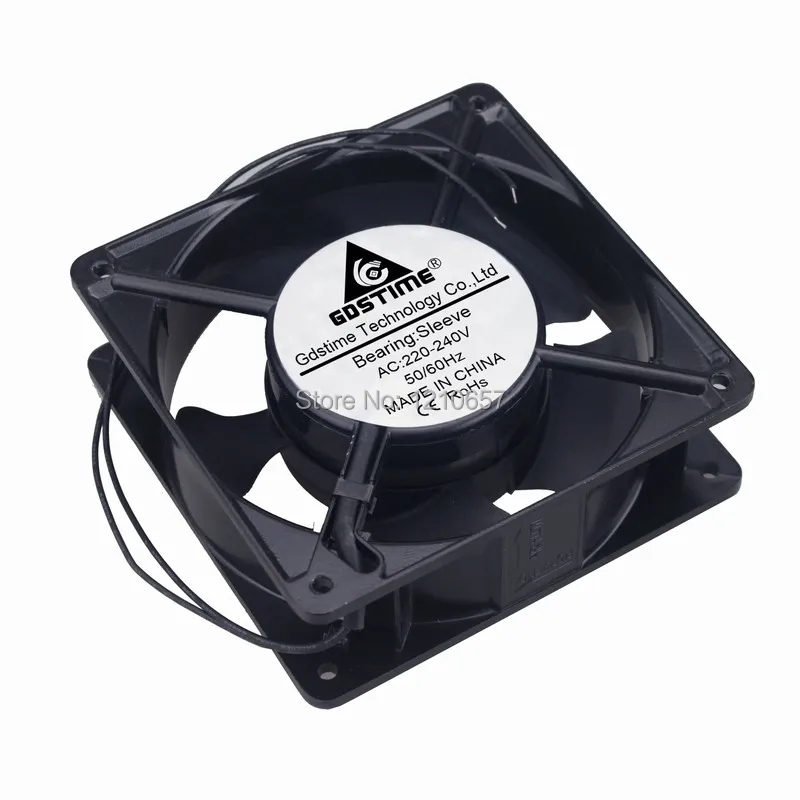5 шт./партия Gdstime 12038S 120 мм 120x120x38 AC 220 В 240 вытяжной промышленный потоковый