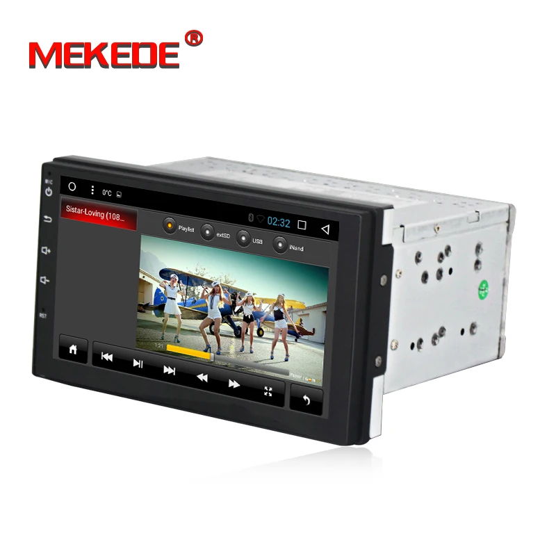 2 din android 7 1 дюймов Автомобильный мультимедийный плеер для Volkswagen/Passat b5/Toyota corolla/Nissan