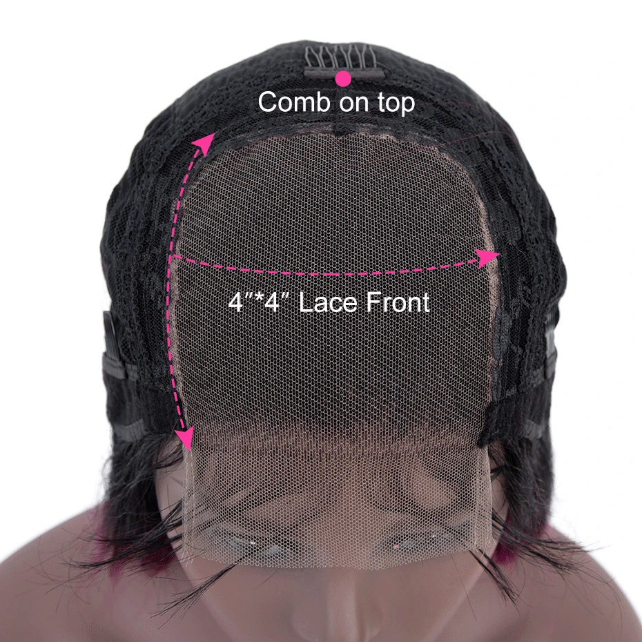 Шикарные волосы бразильские прямые 4x4 парики шнурка спереди человеческих волос