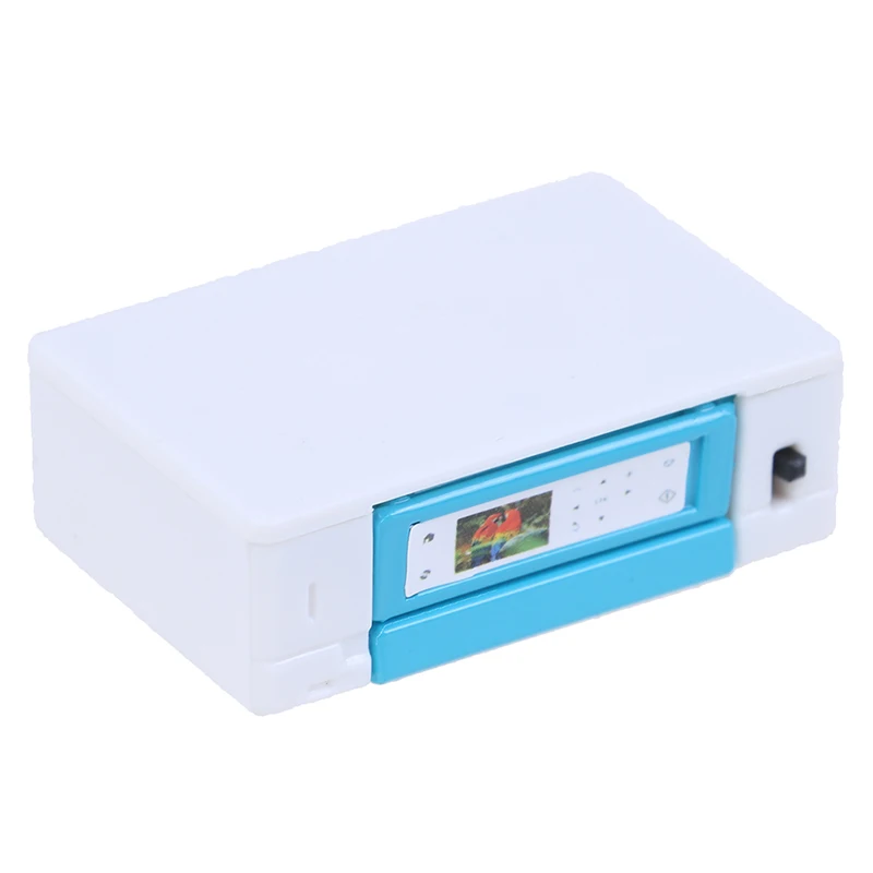 1/12 весы мини игрушечный Принтер Комплекты Миниатюрный Кукольный дом аксессуары