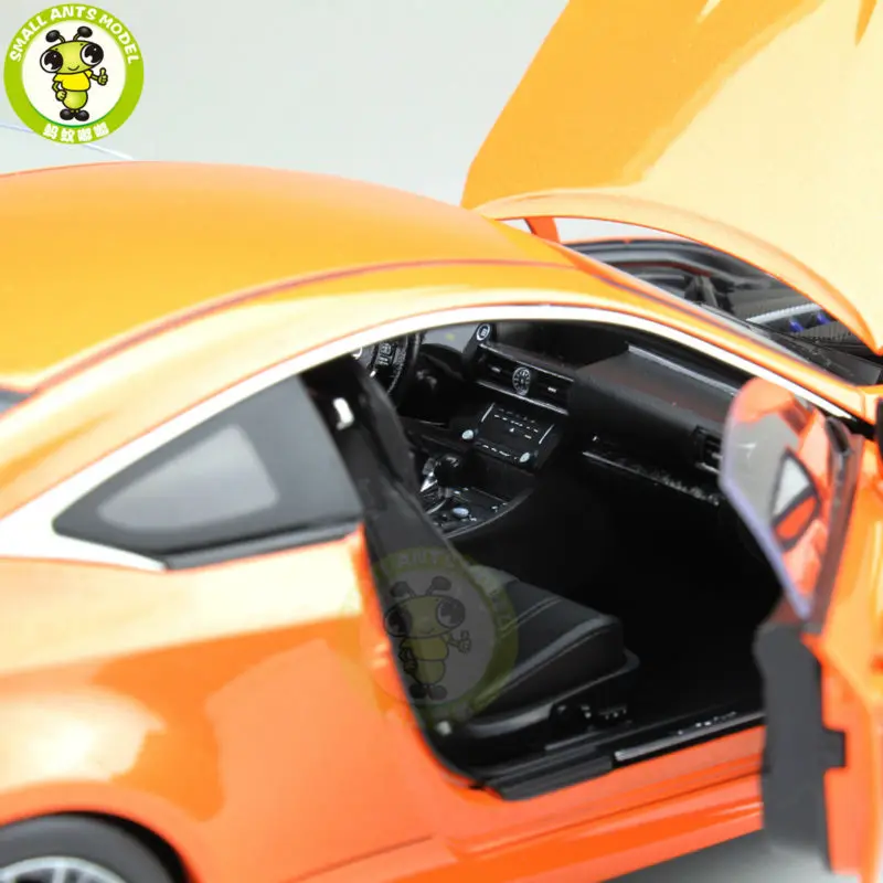 1/18 RC F RCF литая модель автомобиля игрушки детские подарки для мальчиков девочек коллекция хобби оранжевый