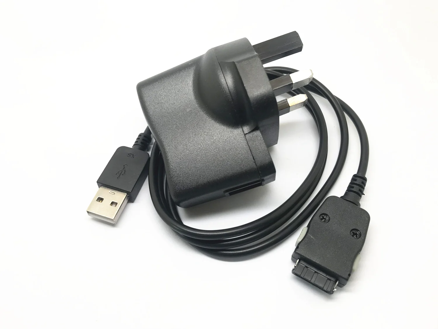 Настенное зарядное устройство с Европейской/американской вилкой 2 в 1 USB кабель