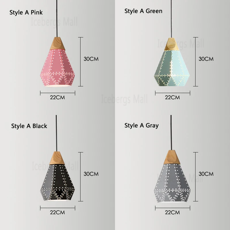 Скандинавская Подвесная лампа в стиле лофт современный скандинавский