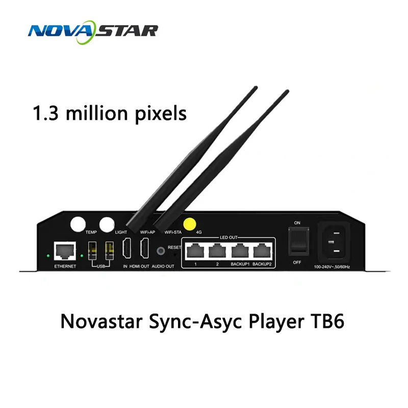 Novastar Taurus TB6 1 3 миллионов пикселей светодиодный экран Онлайн автономный