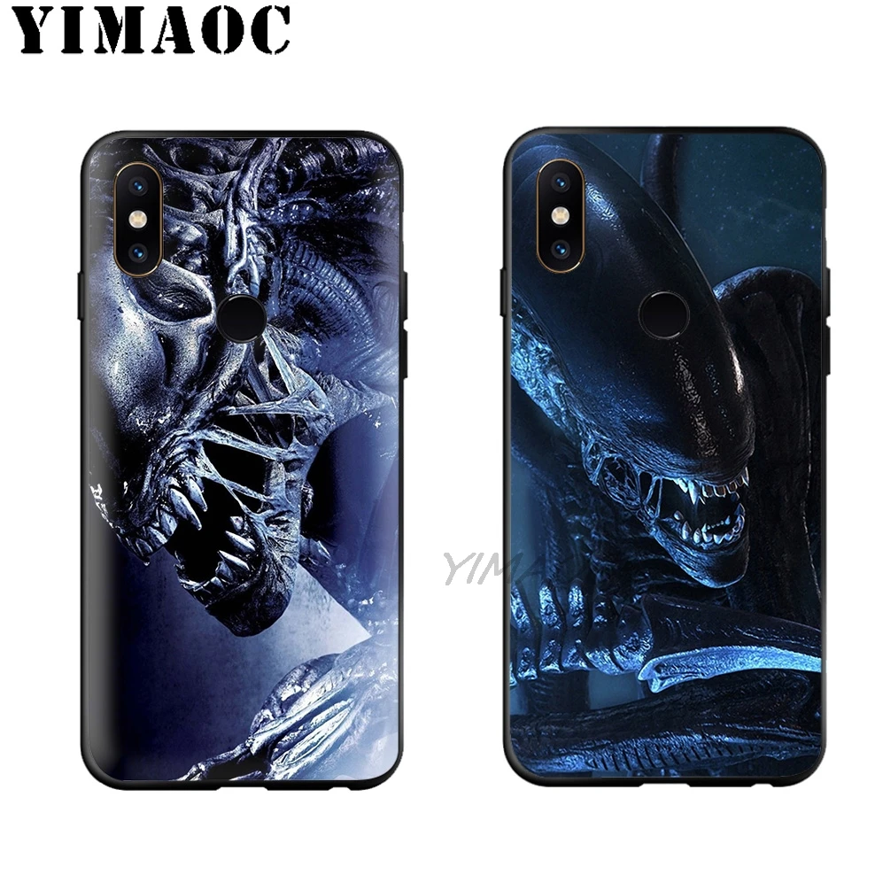 YIMAOC Alien Horror Soft Case for Xiaomi Redmi Note 7 6 6A 5 4 4X 4A 5A S2 7A GO K20 Plus Pro |