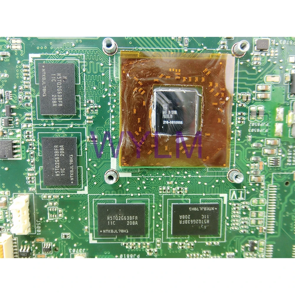 N53TA HD 6380G 2G материнская плата для ноутбука ASUS REV 2 0 USB 3 216-0810005 100% протестированная
