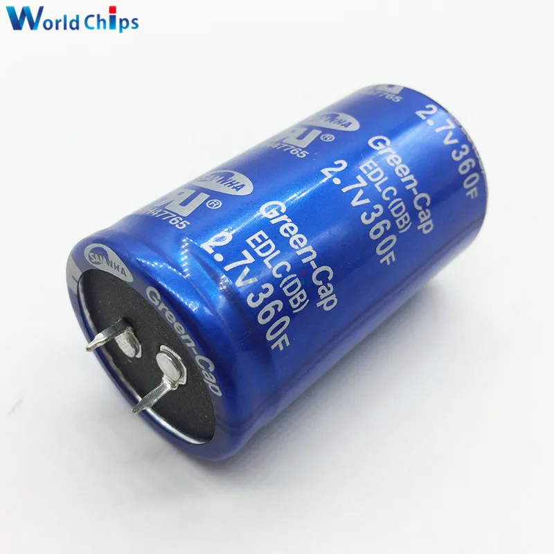 2 7 в 360F 60*35 мм супер фарад конденсатор 2.7V360F 60x35 низкая ESR высокочастотный Ultracapacitor