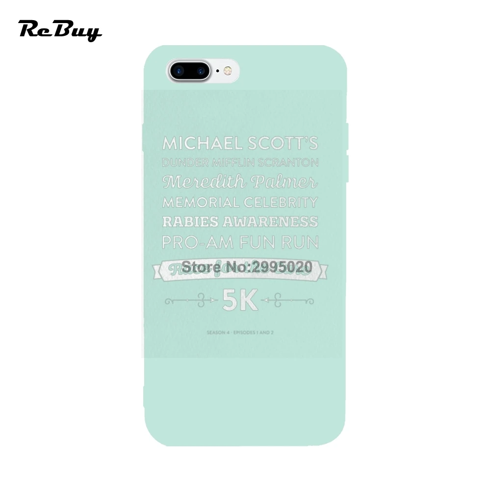 Case For Iphone 7/6 Awareness Fun Run The Office Cover 6s Colorful Ultra-thin Anti-Knock 7plus/6Plus |