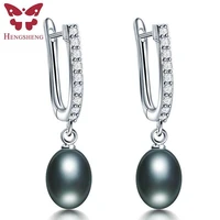 hengsheng pearl jewelry earrings natural pearl earrings freshwater pearls jewelry bohemian earrings wedding party daily