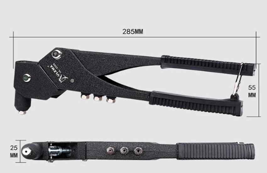Manual Rivet Nut Gun Riveting Tool Cordless Riveting Drill Adaptor Insert Nut Tool Riveting Drill Adapter
