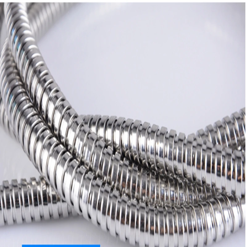 

1pcs 304 stainless steel metal threaded hose metal sleeve cable tube