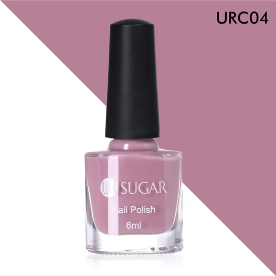 Ur Sugar 6 мл цвет fuls лак для ногтей светильник розовый желтый синий чистый лак для ногтей дышащий лак для ногтей тоньше - Цвет: Pattren 1